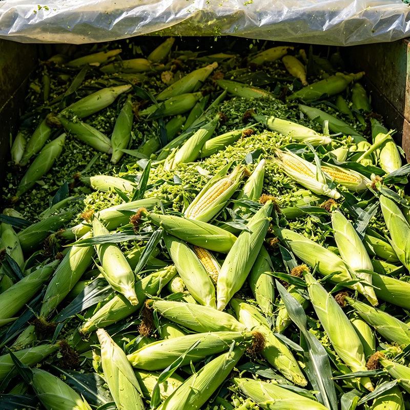 Quais são os processos de produção da silagem de milho vegetal inteiro?